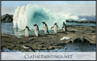 Penguins and Iceberg