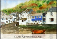 Old Fishing Boat, Polperro, Cornwall, England