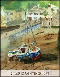 Low Tide, Polperro, Cornwall, England