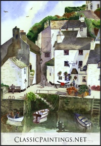 The Blue Peter Inn, Polperro, Cornwall, England
