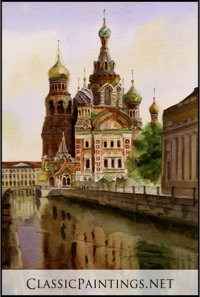 Church of the Ascension, St. Petersburg Russia